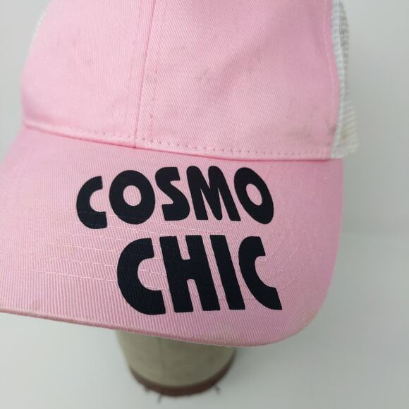 Cosmo Chic Snapback Meshback Hat Graphic Spell Out OSFA SEE DESC - Picture 5 of 13